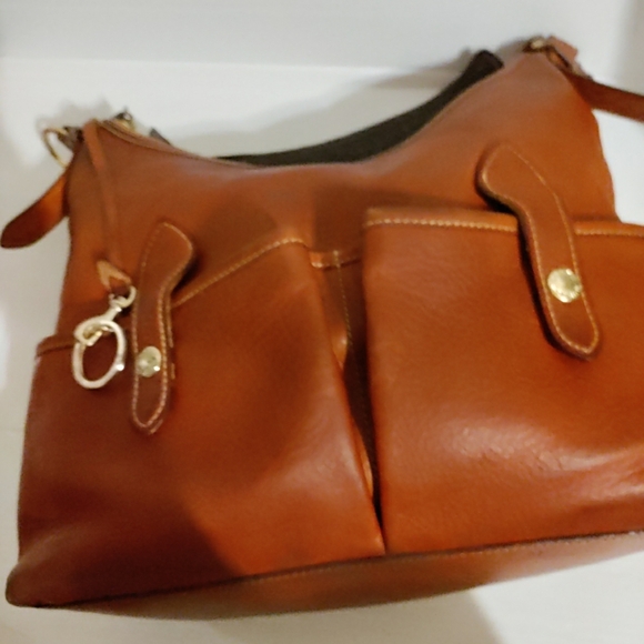 Dooney & Bourke Archives Florentine Medium Lucy Hobo Natural Brown - Picture 9 of 16